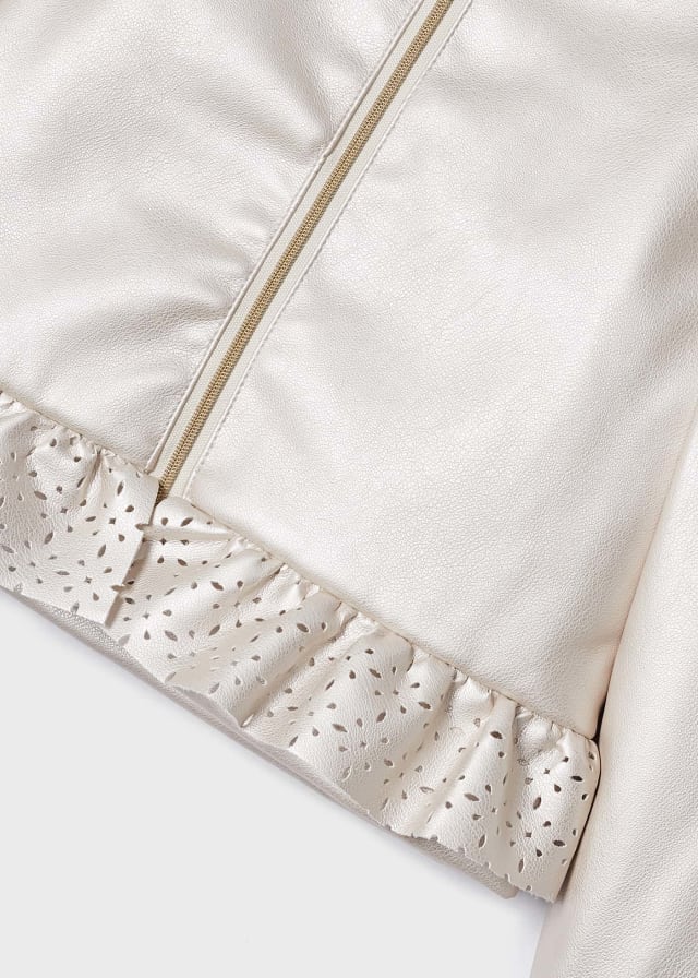 Mayoral Faux Leather Jacket