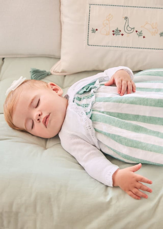 Mayoral Linen Printed Dress