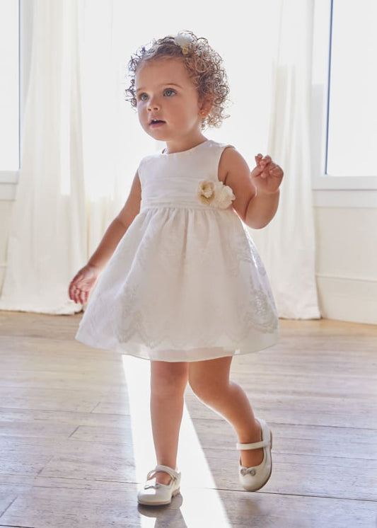 Abel & Lula Organza Baby Dress