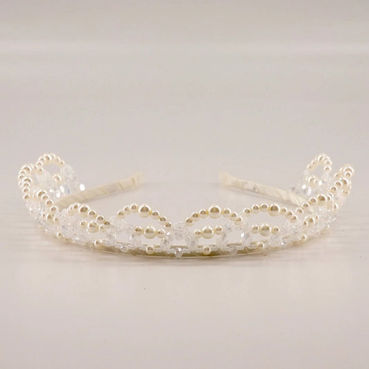 The Halo Pearl Tiara Designer Headband