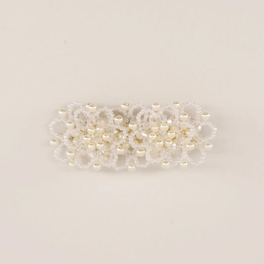 The Venice Lace Pearl Hair Clip