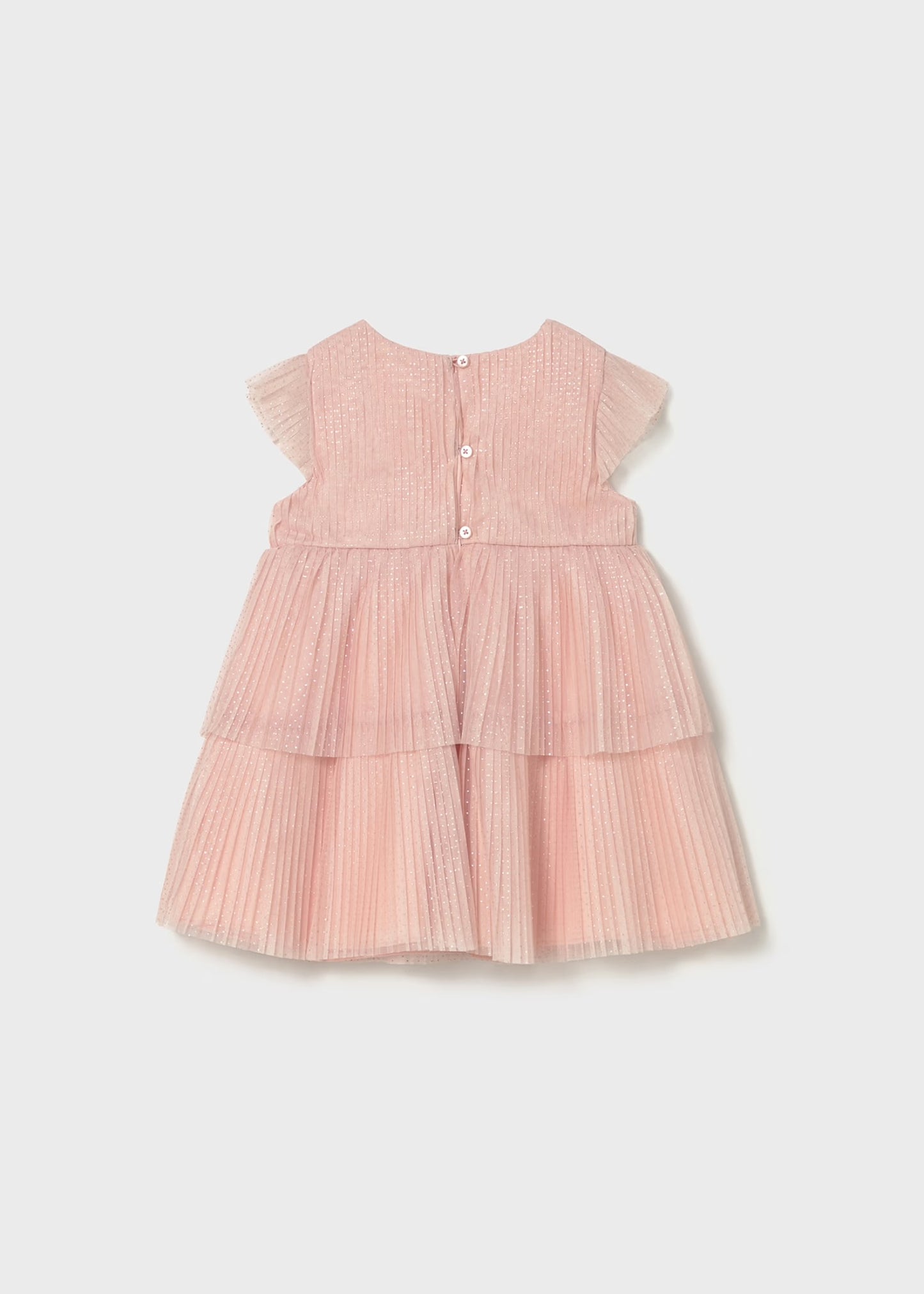 Mayoral Baby Pleated Tulle Dress