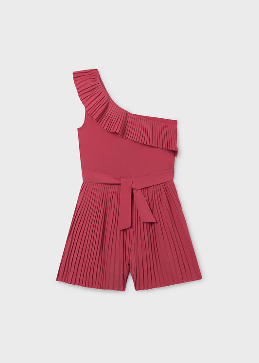 Mayoral Girl Pleated Romper