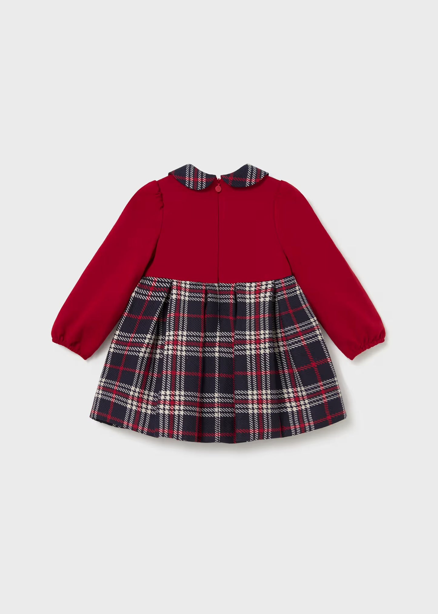 Mayoral Baby Mixed Plaid Dress