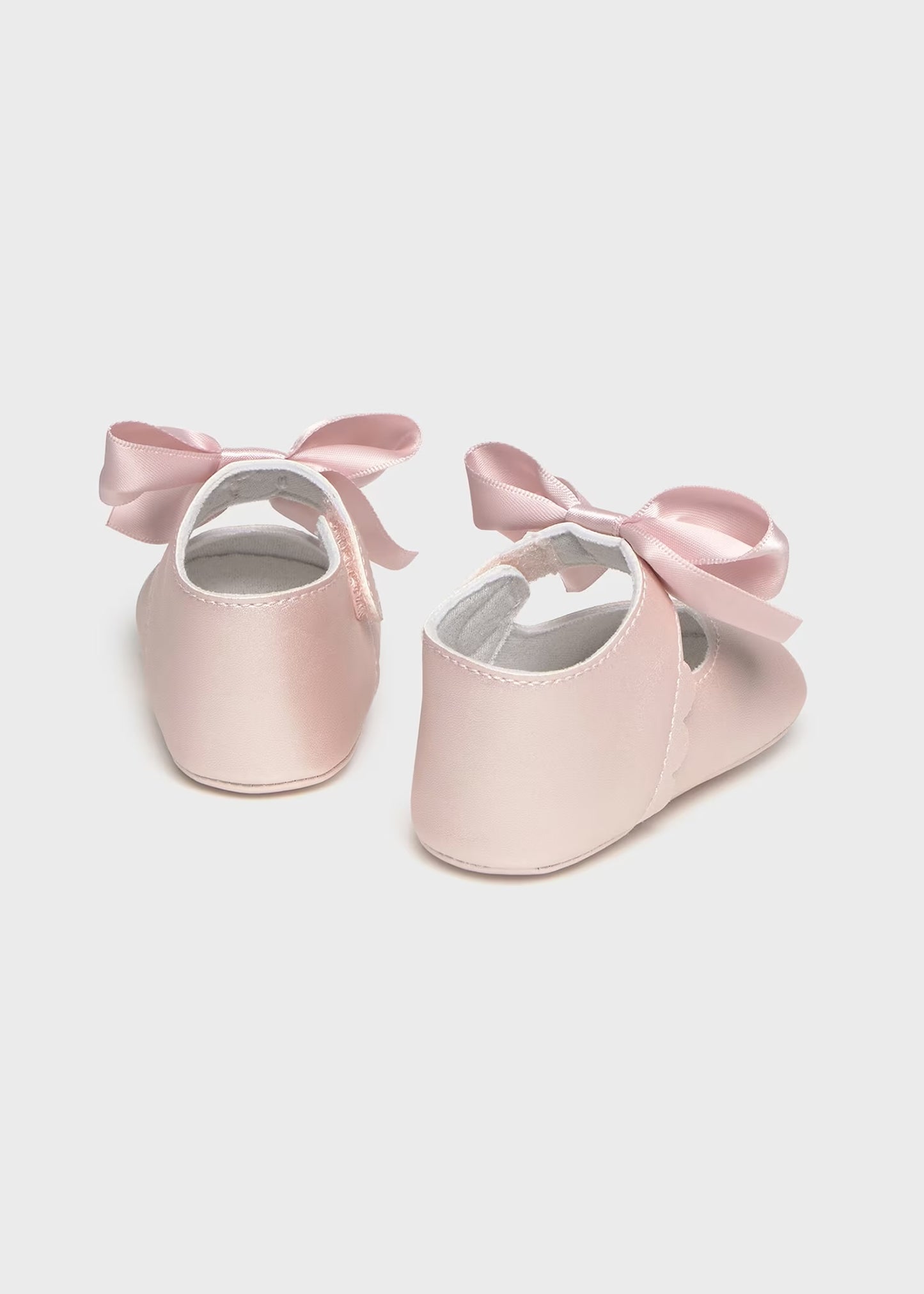 Mayoral Newborn Girl Bow Mary Janes
