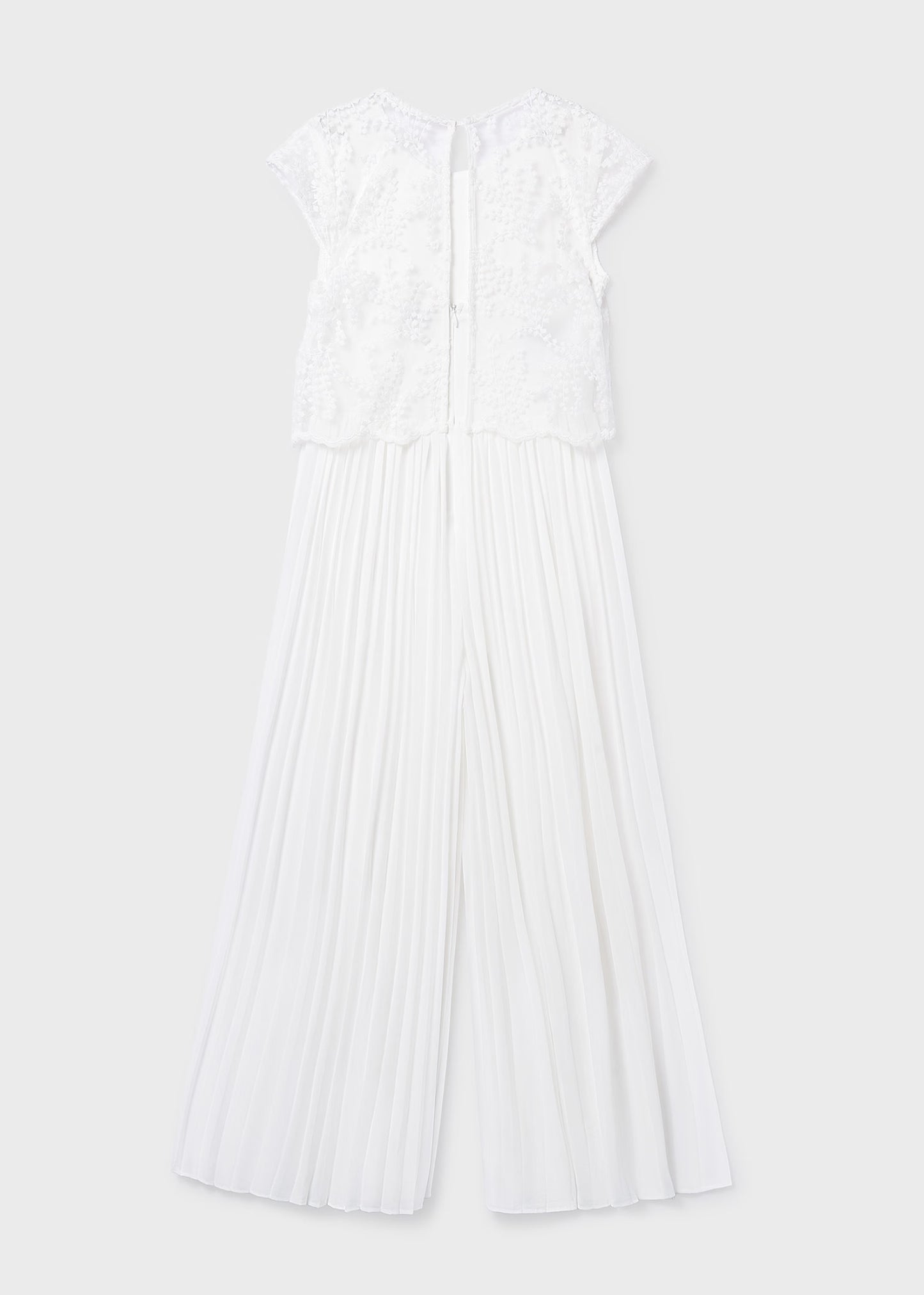 Mayoral Girl Pleated Jumpsuit