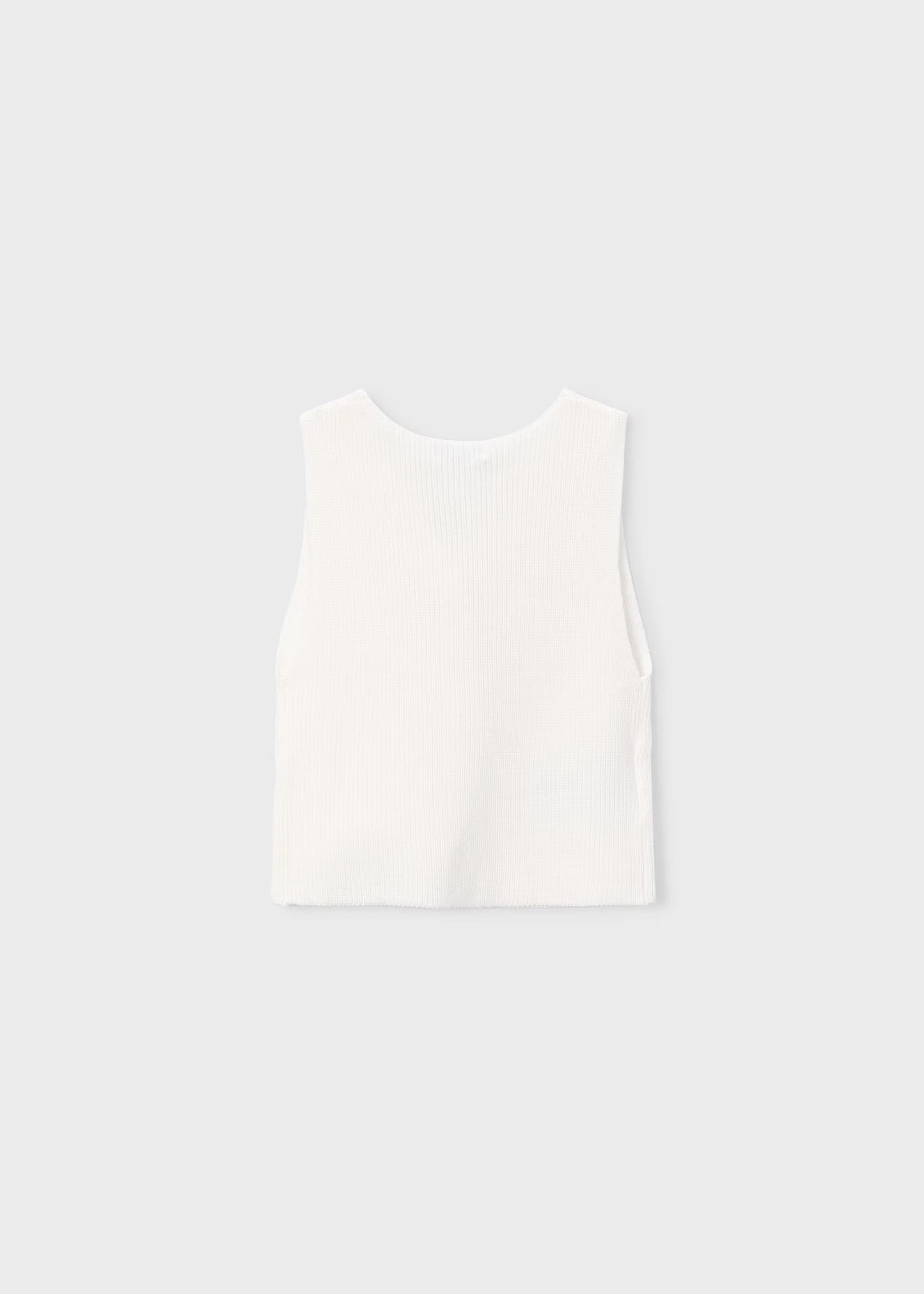Mayoral 2pc Girl Knit Vest & Linen Pants Set
