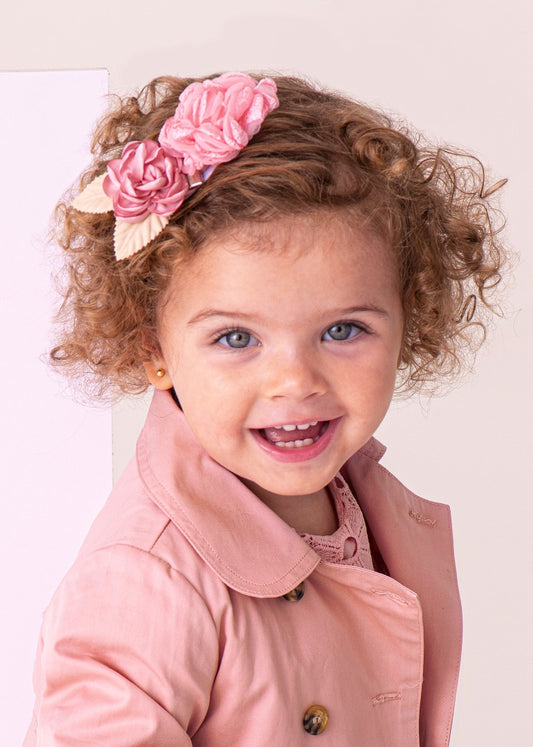 Mayoral Elasticated hairband with floral applique
