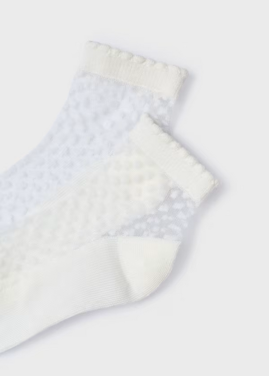 Mayoral Girls plumeti socks