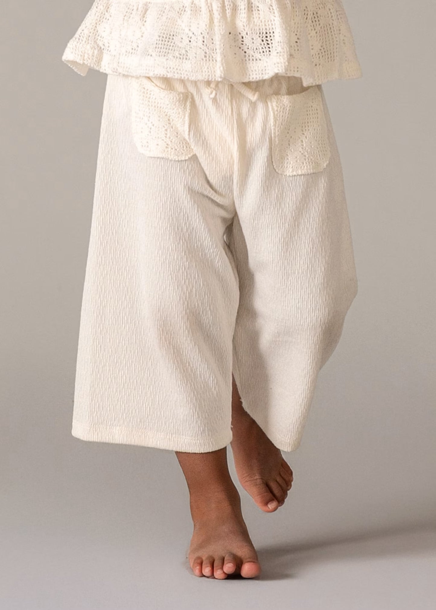 Mayoral Baby Crochet Pants and Top Set