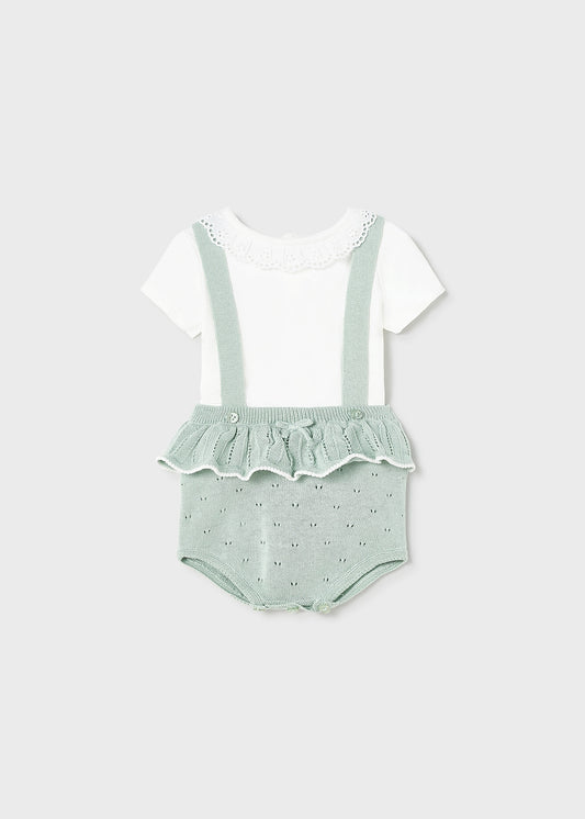 Mayoral 2 piece sustainable cotton knit set