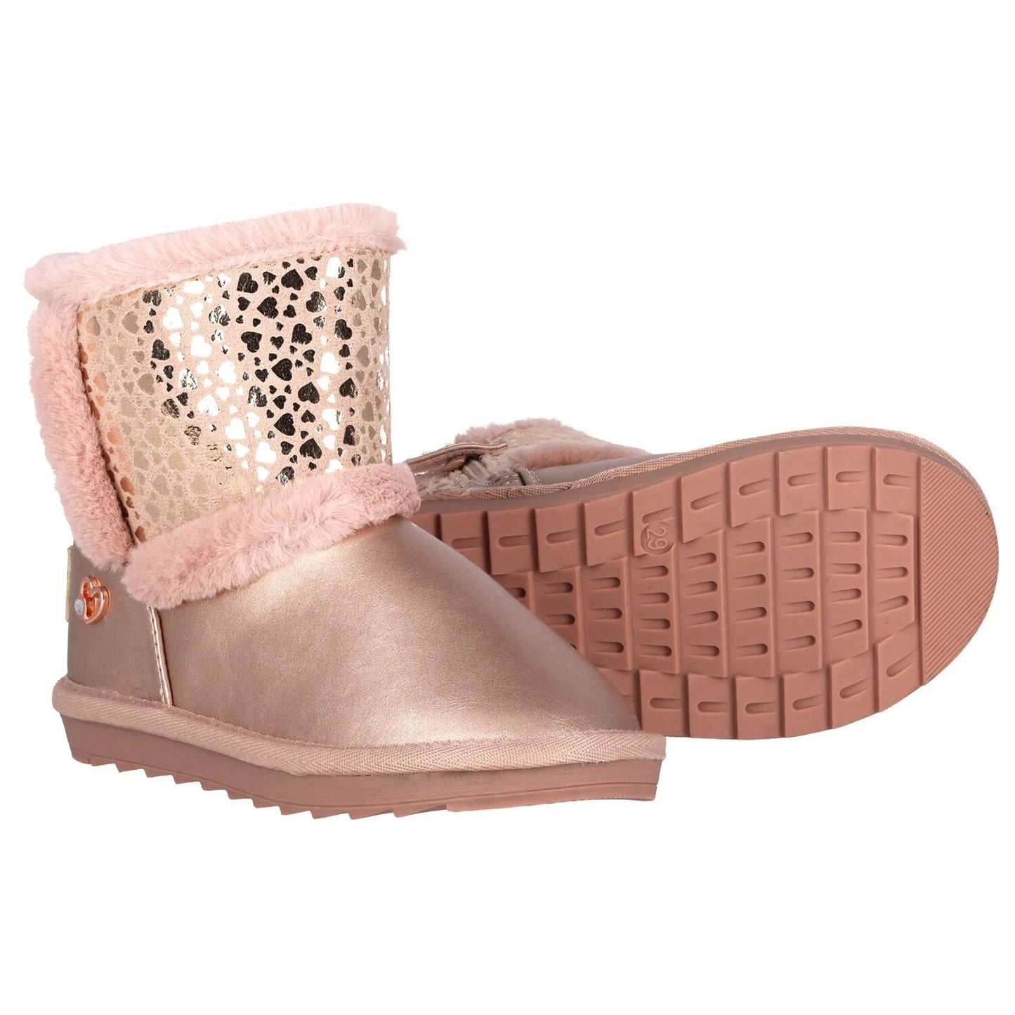 Mayoral Baby Faux Fur Lined Boots