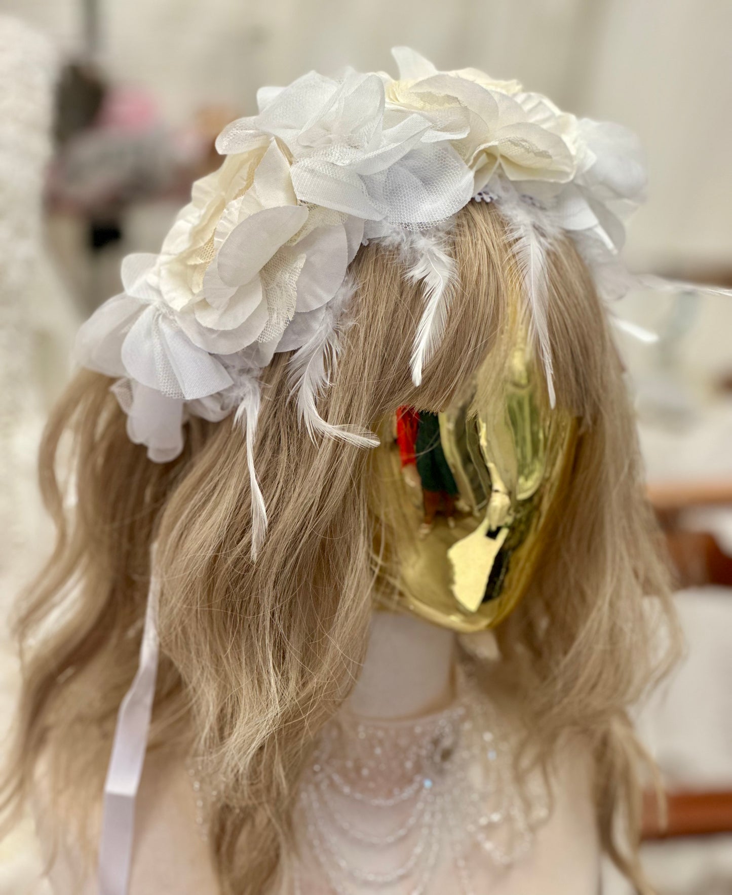 The Princess of Boho Hair Garland