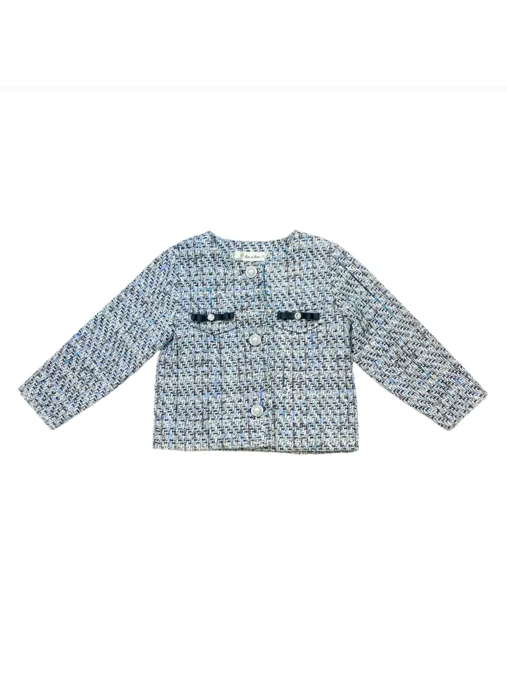 Pearl Button Tweed Jacket