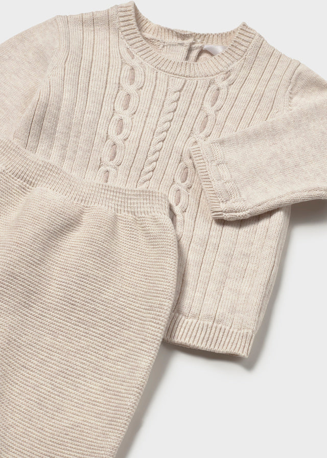 Infant Boy 3pc Knit Set