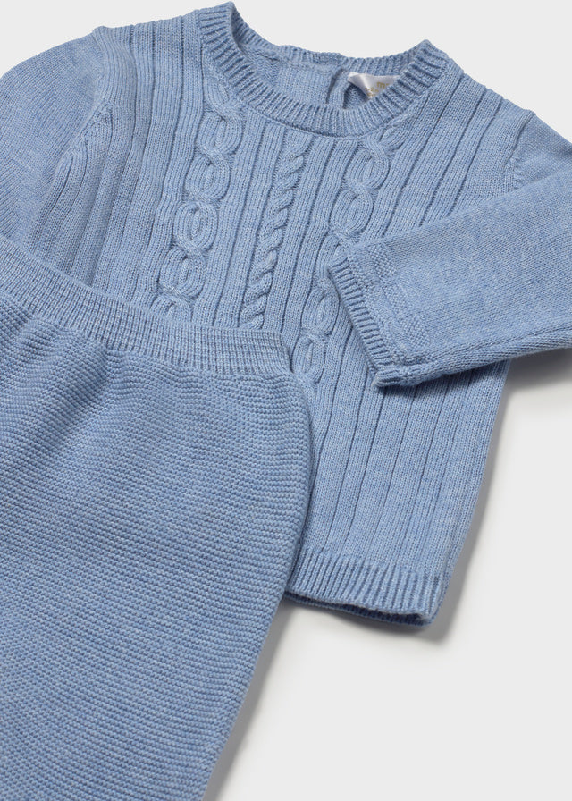 Infant Boy 3pc Knit Set