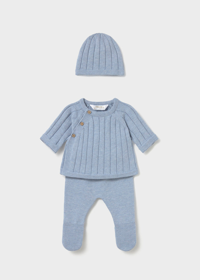 Infant Boys 3pc Knit Set