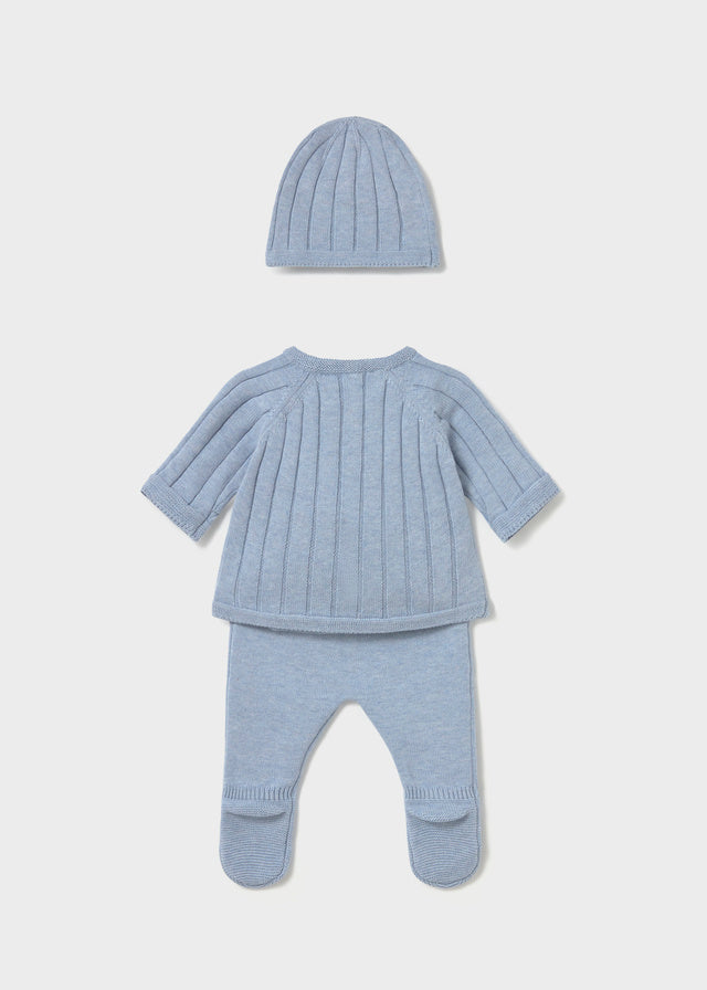 Infant Boys 3pc Knit Set