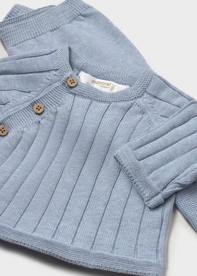Infant Boys 3pc Knit Set