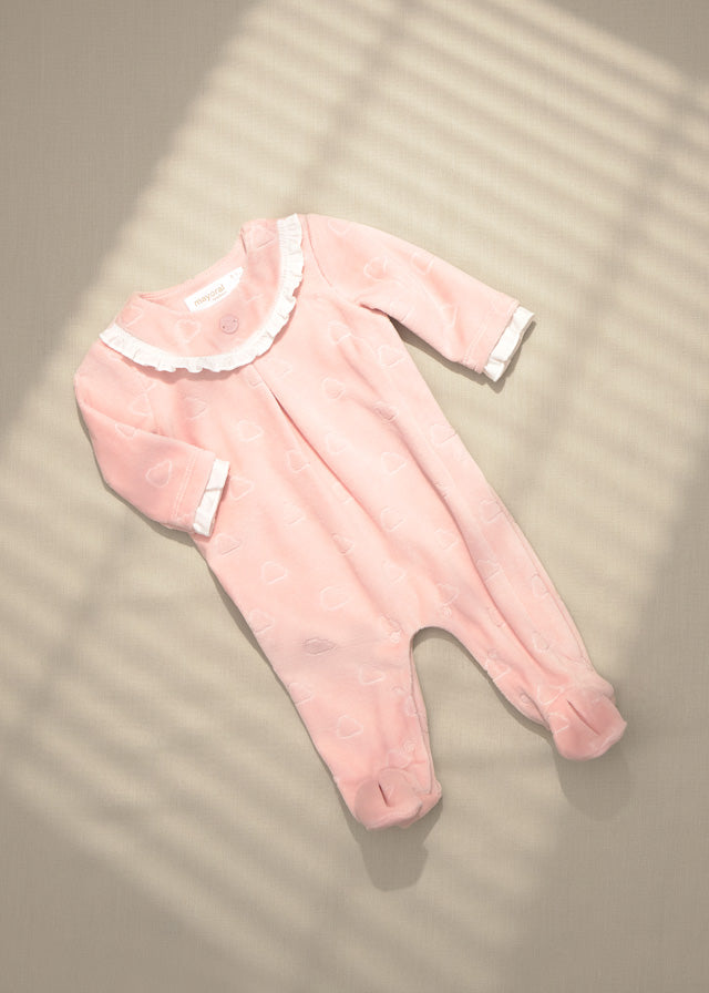 Mayoral Velour Onesie