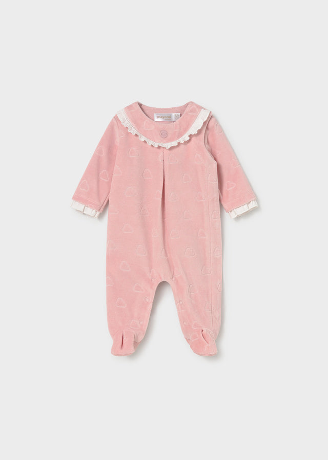 Mayoral Velour Onesie