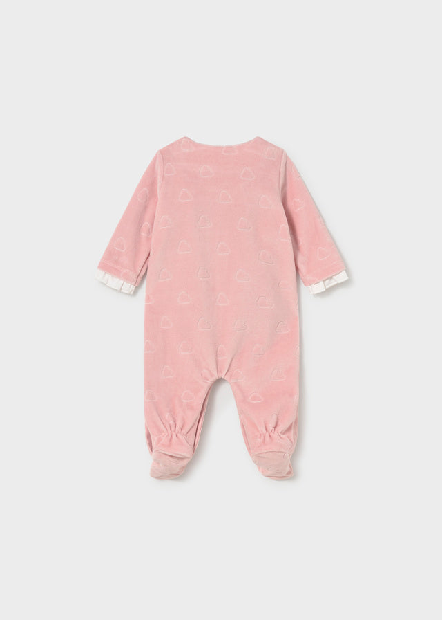 Mayoral Velour Onesie