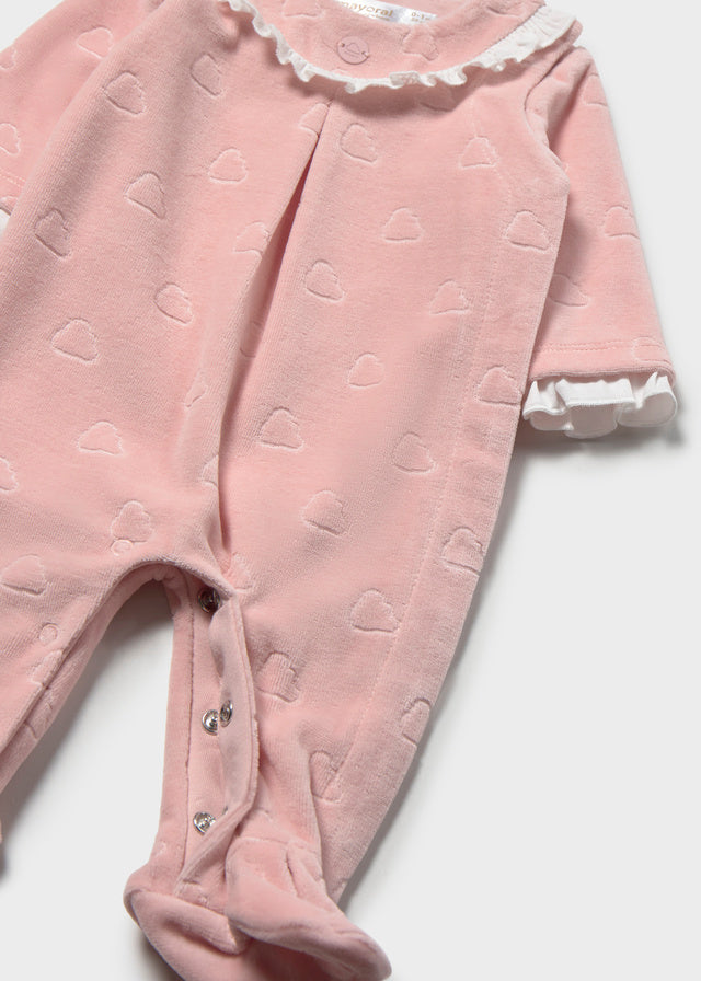 Mayoral Velour Onesie