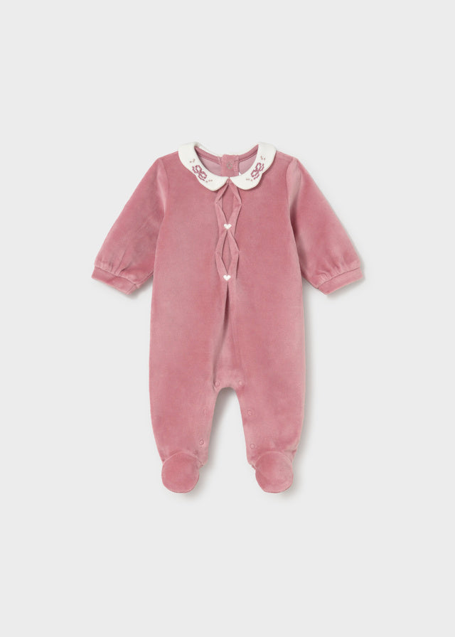 Mayoral Velour Onesie