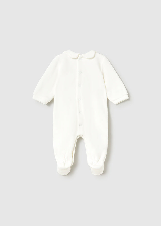 Mayoral Velour Footie