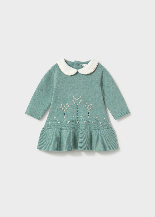 Mayoral Knit Dress w/Collar
