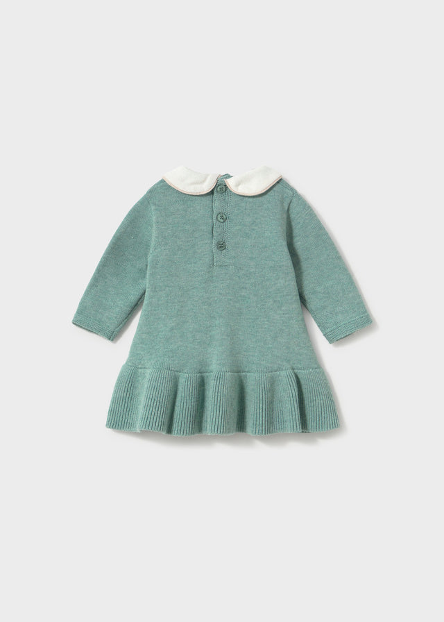 Mayoral Knit Dress w/Collar