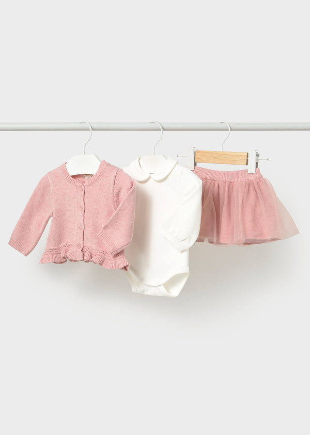 Mayoral Infant 3pc Skirt Set