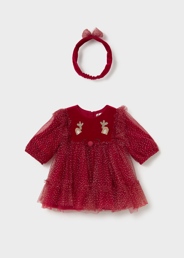Infant Baby Girl Reindeer Tutu Dress