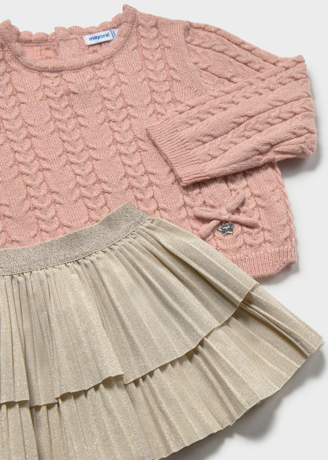 Mayoral 2pc Sweater & Skirt Set