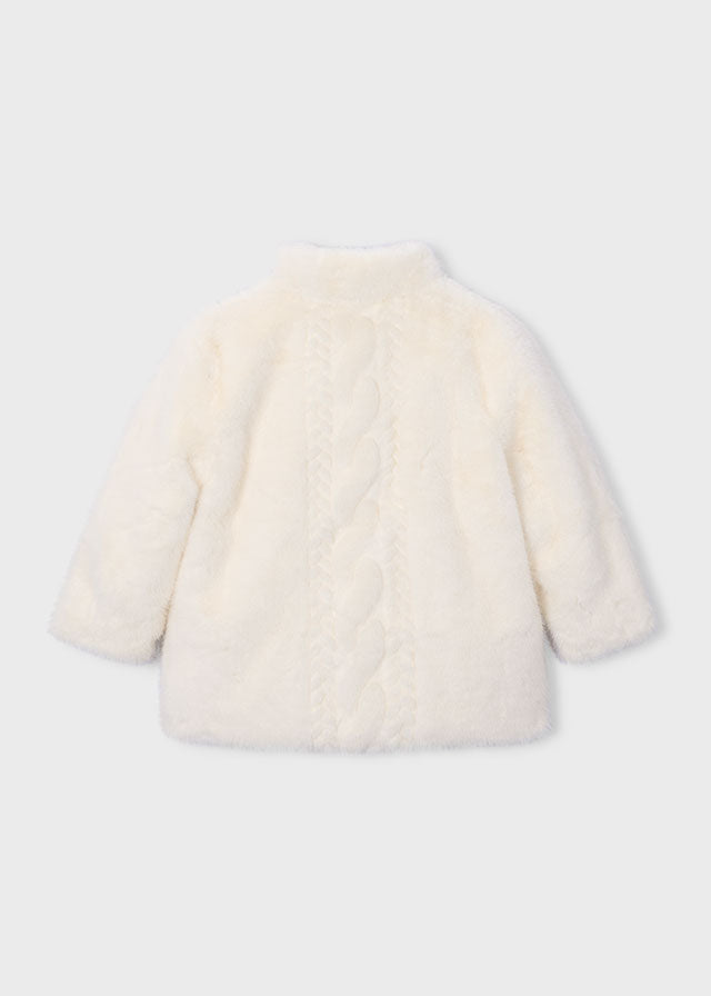 Mayoral Faux Fur Jacket