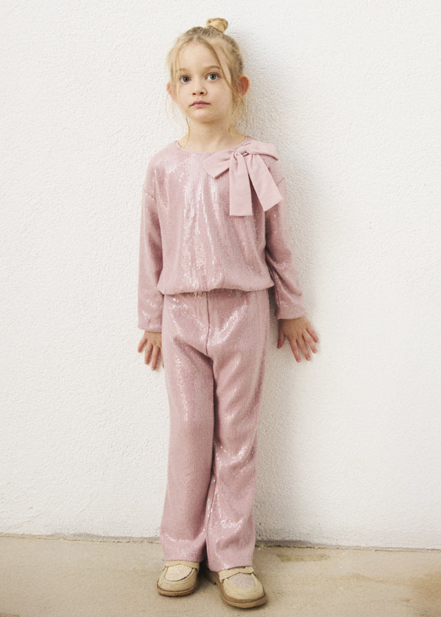 Mayoral 2pc Sequin Pant Set