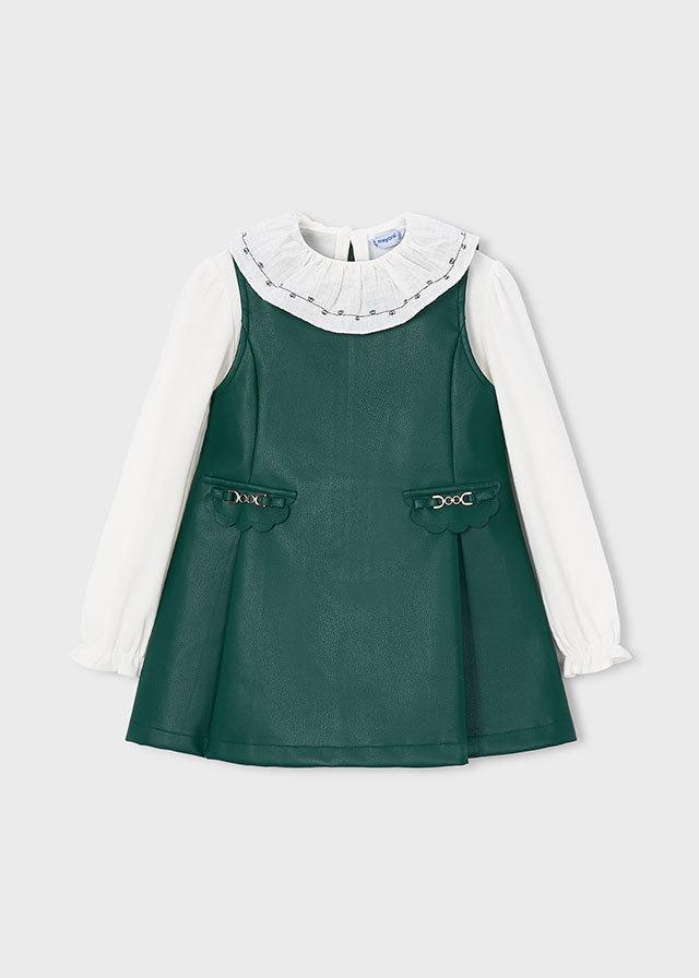 Mayoral Girl Pinafore Dress