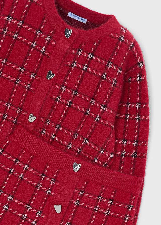 Mayoral 2pc Knit Plaid Set