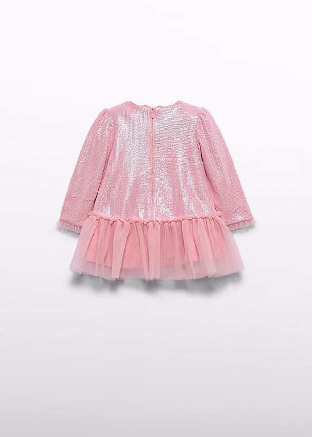 Abel & Lula Sequin Dress with Bow