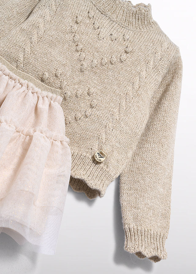 Abel & Lula Girl Sweater & Skirt Set
