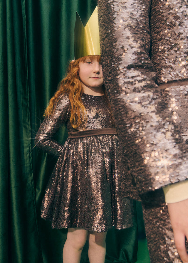 Abel & Lula Sequin Dress