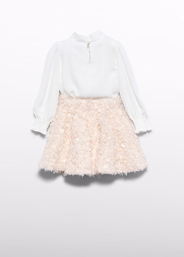 Abel & Lula Blouse,Skirt & Jacket Set