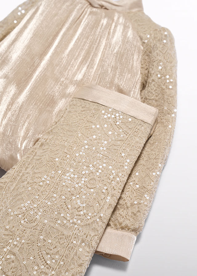 Abel & Lula 2pc Sequin Pant Set
