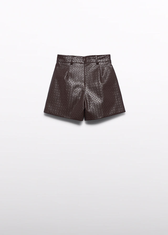 Abel & Lula Blouse & Braided Shorts Set