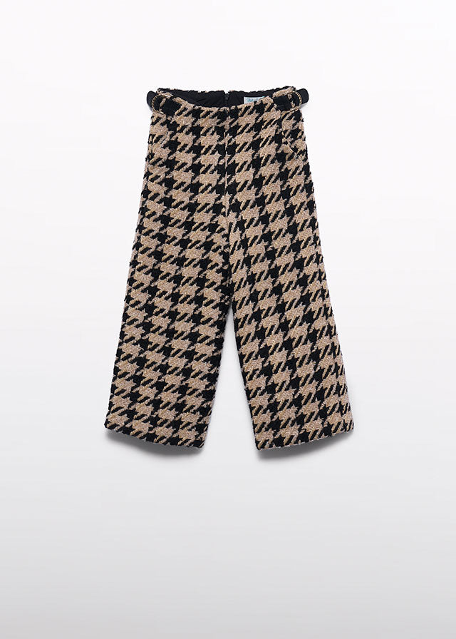 Abel & Lula Sweater & Tweed Pant Set