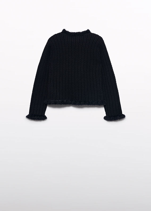 Abel & Lula Sweater & Tweed Pant Set