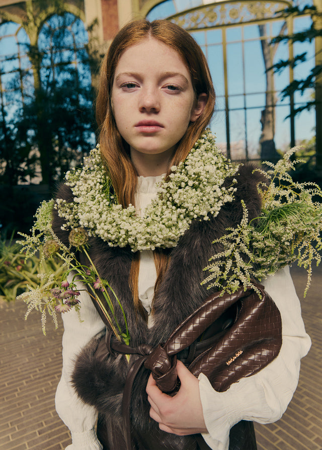Abel & Lula Faux Fur Vest