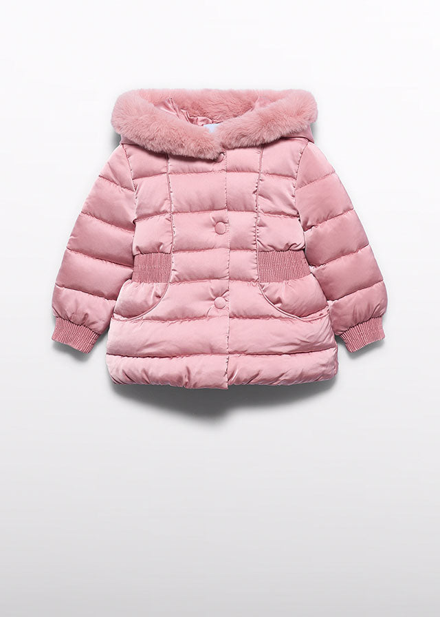 Abel & Lula Satin Puffer Coat