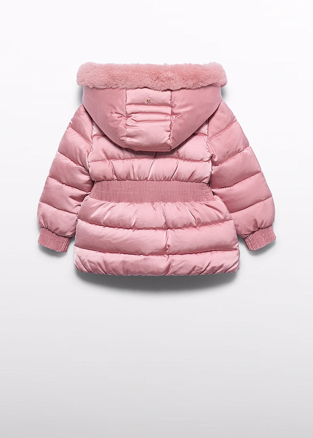Abel & Lula Satin Puffer Coat
