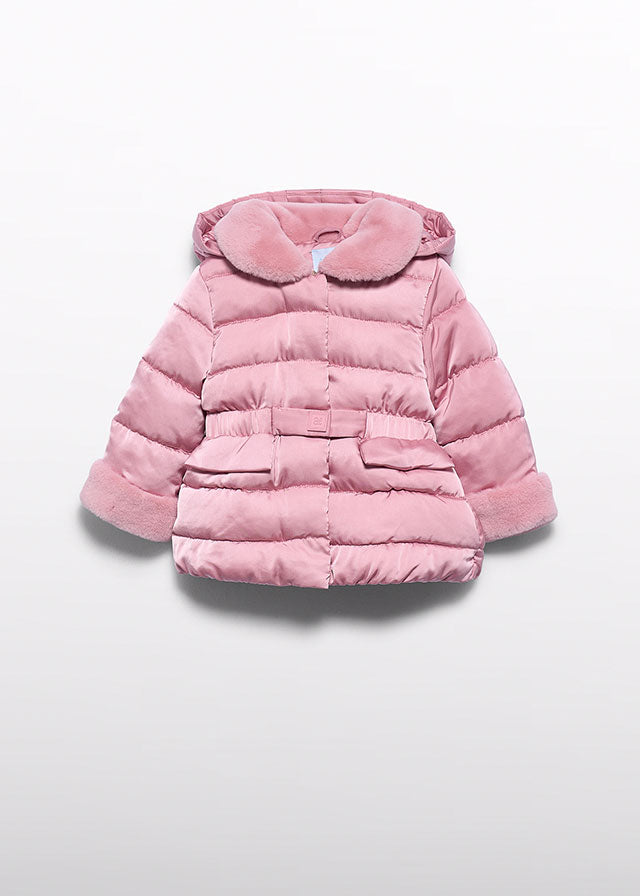 Abel & Lula Satin Puffer Coat